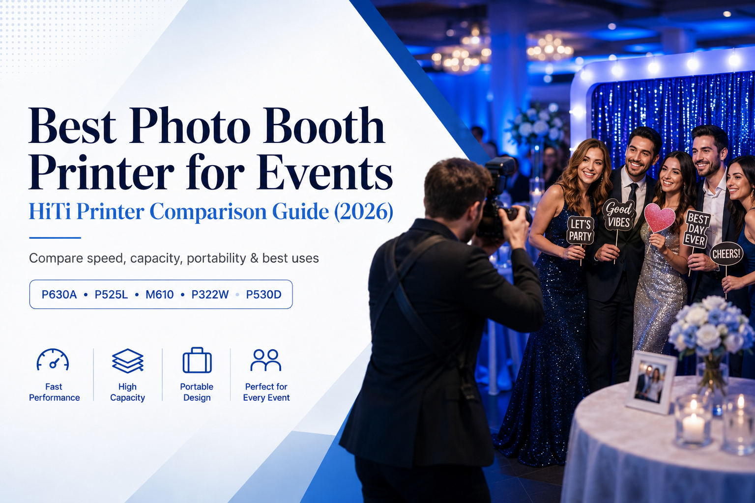 How to Choose the Best Photo Booth Printer for Events (2026 Comparison)