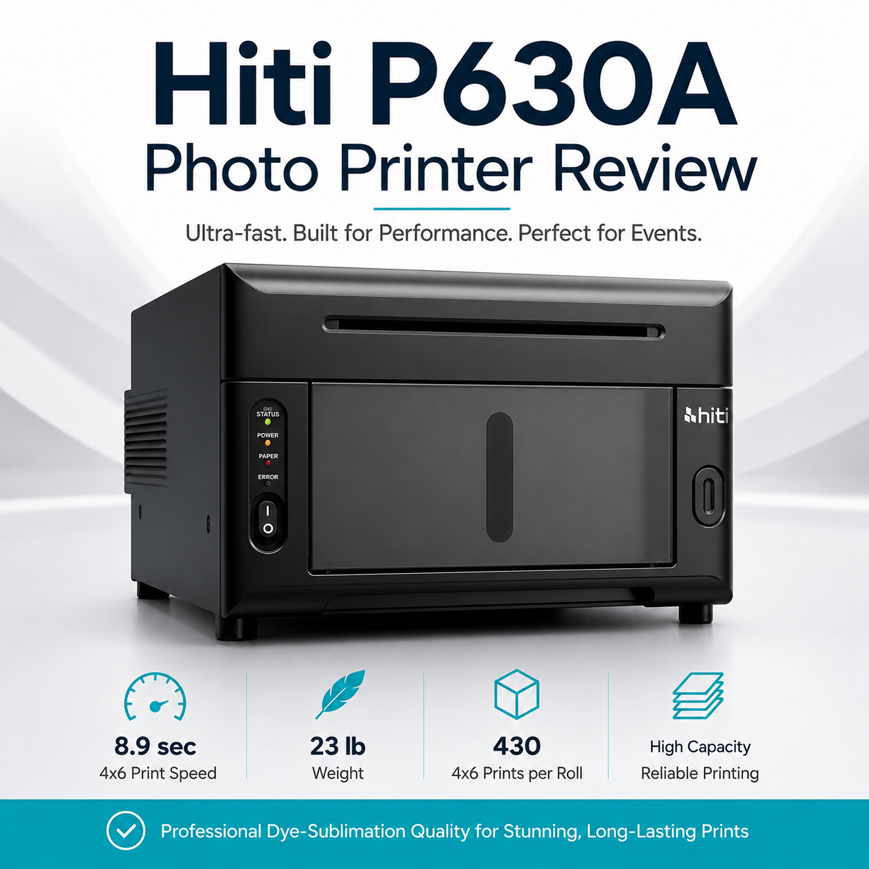 HiTi P630A Review | Photo Booth & Event Printer Guide