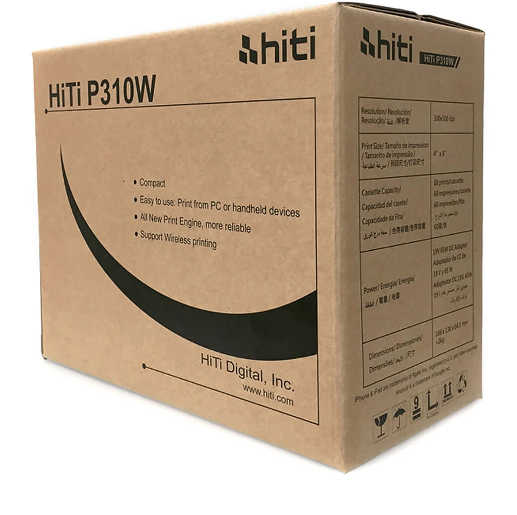 HiTi P310W / P322W 4x6" Media (Paper & Ribbon Print Kit) - 720 prints