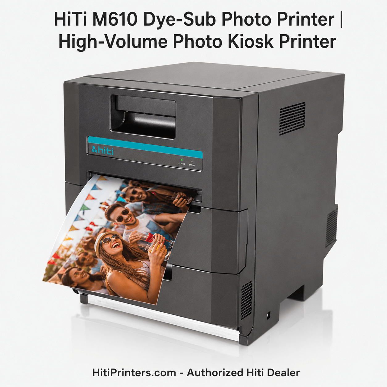 HiTi M610 Dye-Sub Photo Printer High-Volume Photo Kiosk Printer