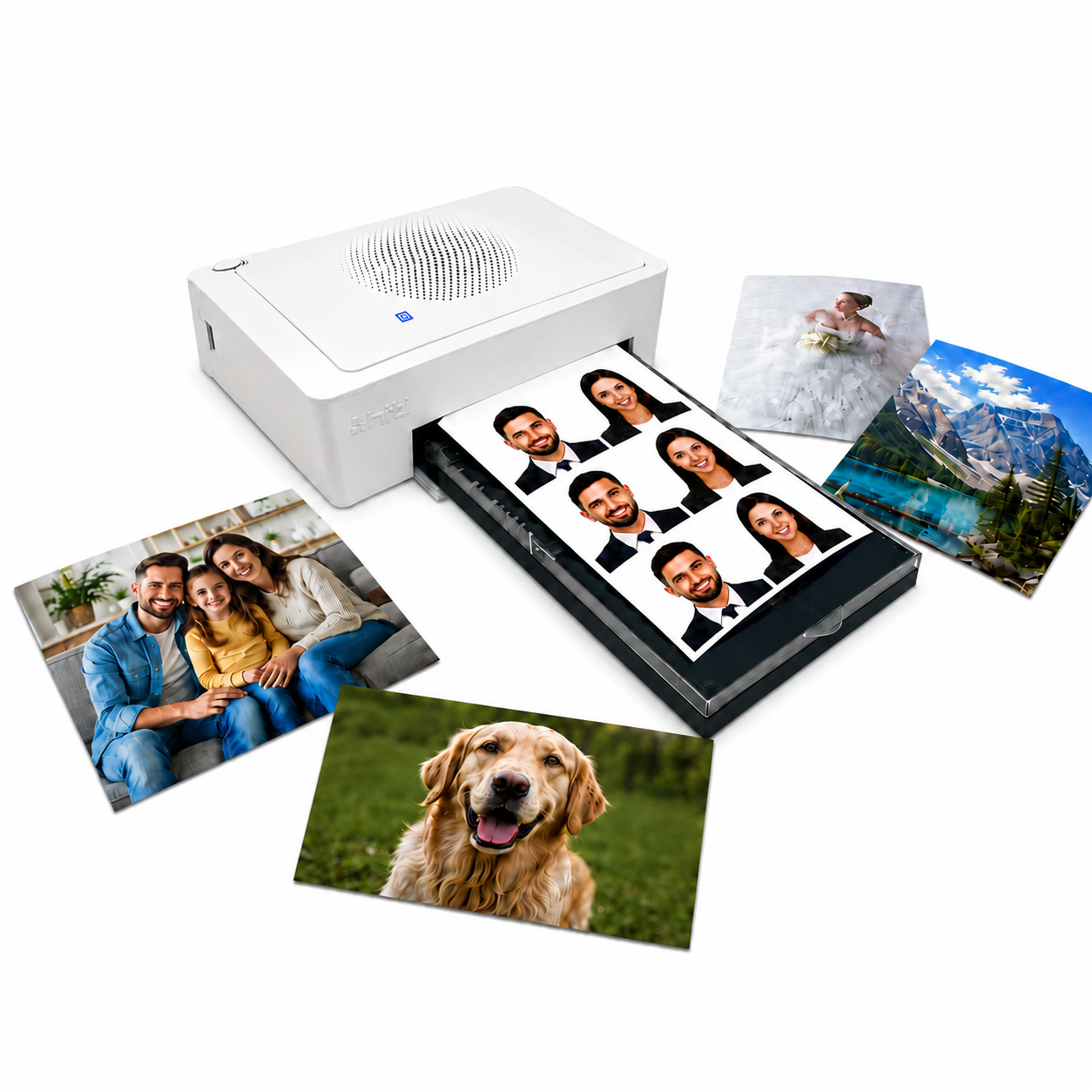 HiTi P322W Wireless Photo Printer for ID Photos, Passport Photos & Small Events