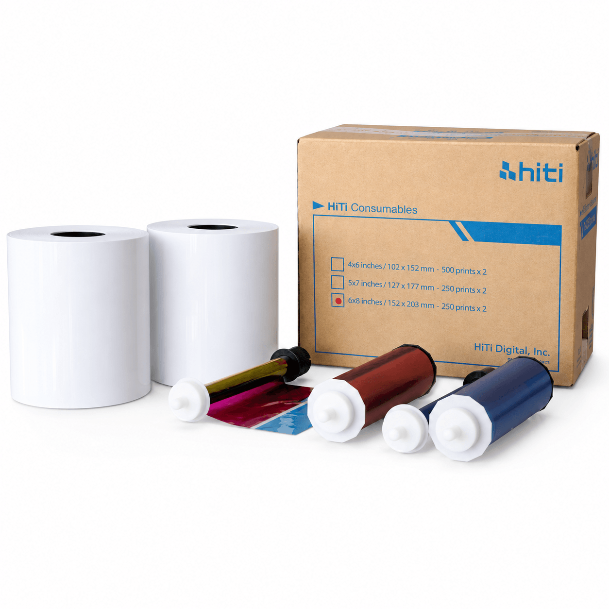 Hiti P510 6x8 Media - Paper and Ribbon Print Kit