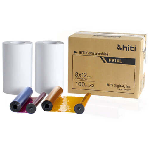 hiti p910l 8x12 media paper print kit