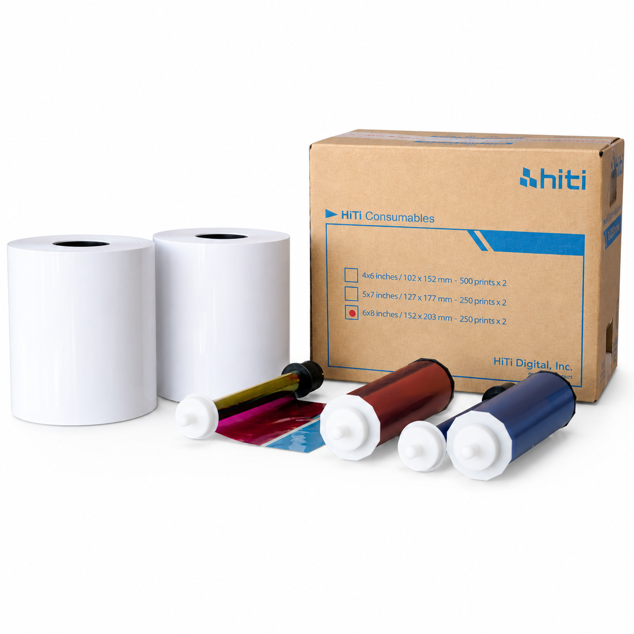Hiti P510 6x8 Media - Paper and Ribbon Print Kit