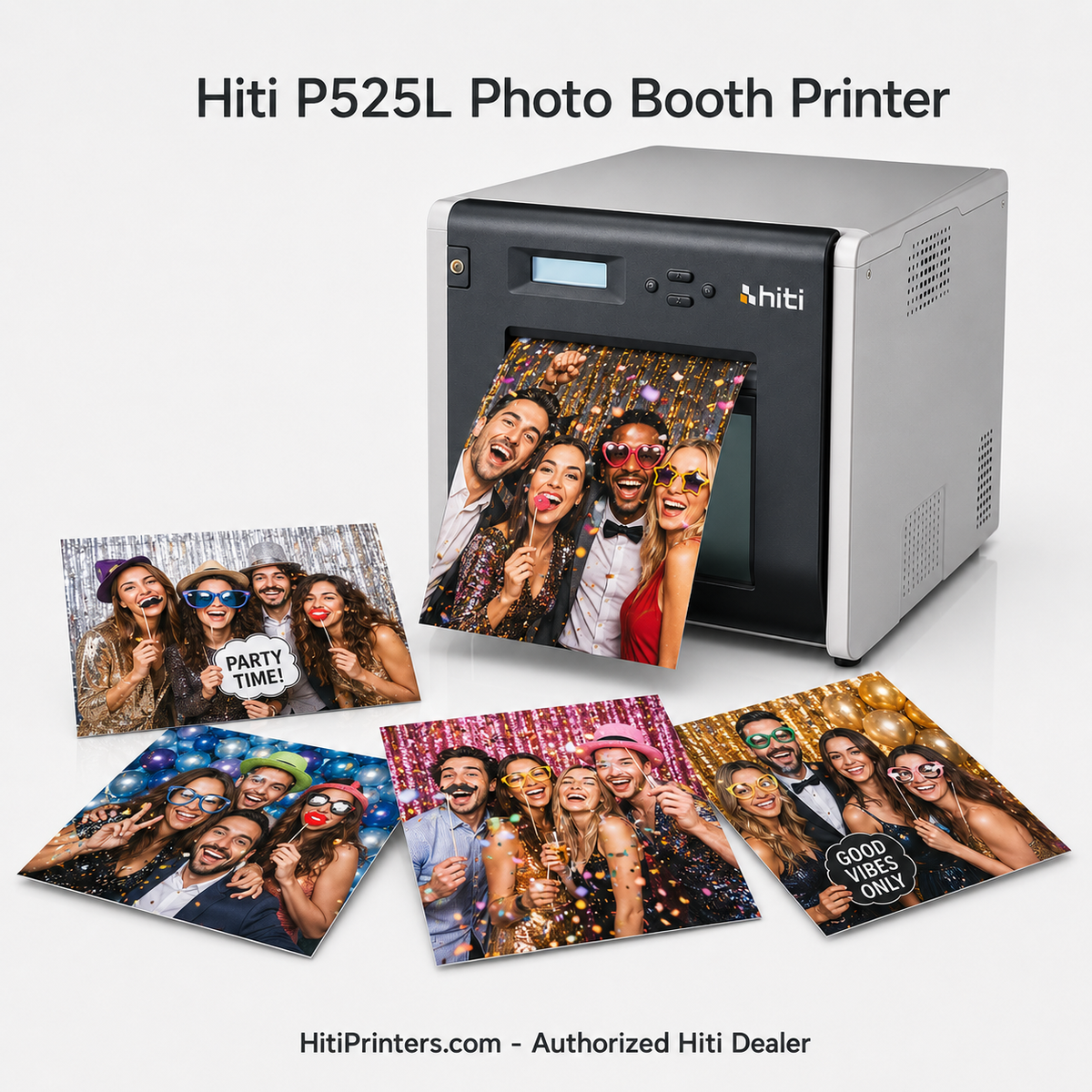 HiTi P525L Photo Booth Printer — Dye-Sub Printer for Photo Booths & Events