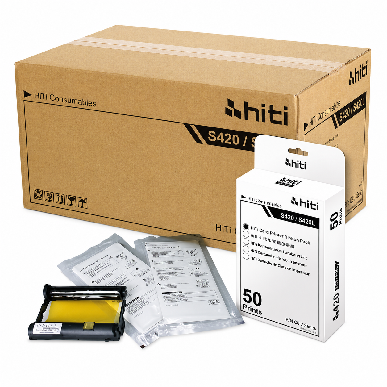 hiti s420 and s420l media paper print kit